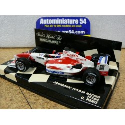 2004 Toyota Panasonic Racing TF104 Olivier Panis n°17 400040017 Minichamps