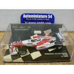 2004 Toyota Panasonic Racing TF104 Olivier Panis n°17 400040017 Minichamps