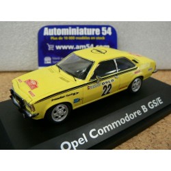 1973-74 Opel Cmmodore B GS-E n°22 Rohrl - Berger Monte Carlo 02776 Schuco