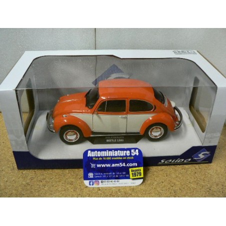 Volkswagen Beetle 1303 Orange - blanc 1974 S1800515 Solido