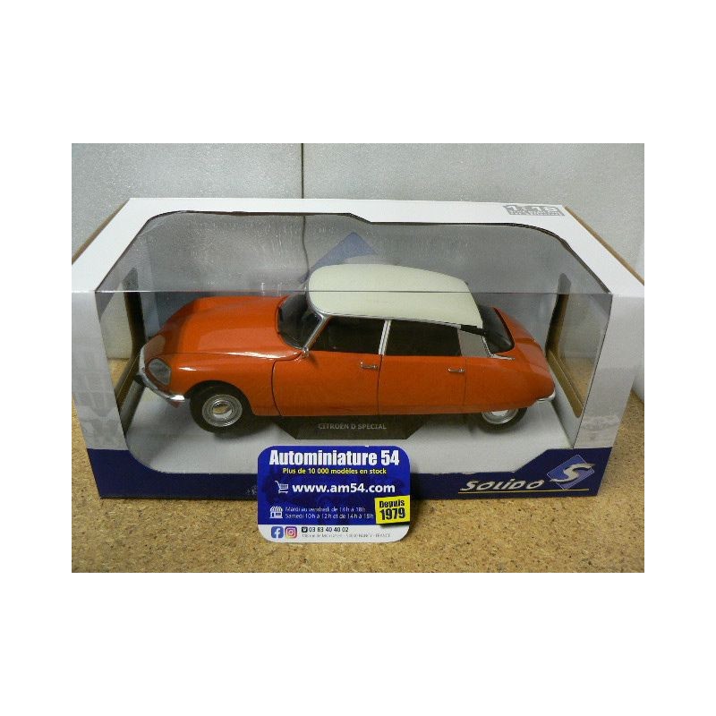 Citroen DS Spécial 1972 Orange 1800706 Solido