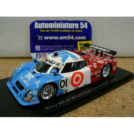 2007 Riley MK XI n°01 Pruett - Duran - Montoya 1st Winner Daytona 24H 43DA07 Spark Model