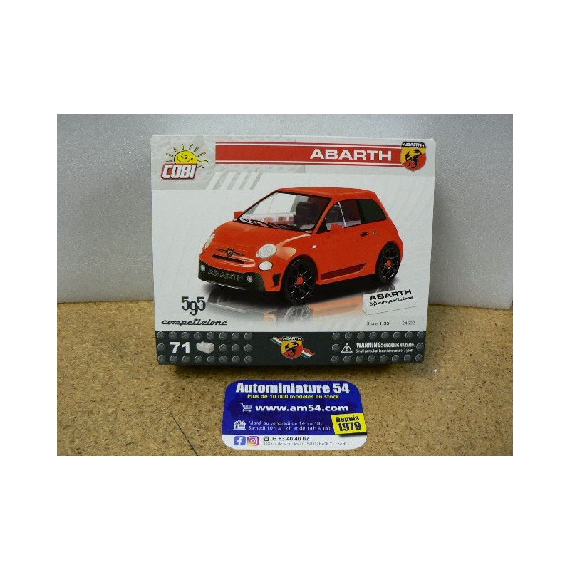 Fiat Abarth 595 Competizione 71 pcs COB24502 Cobi