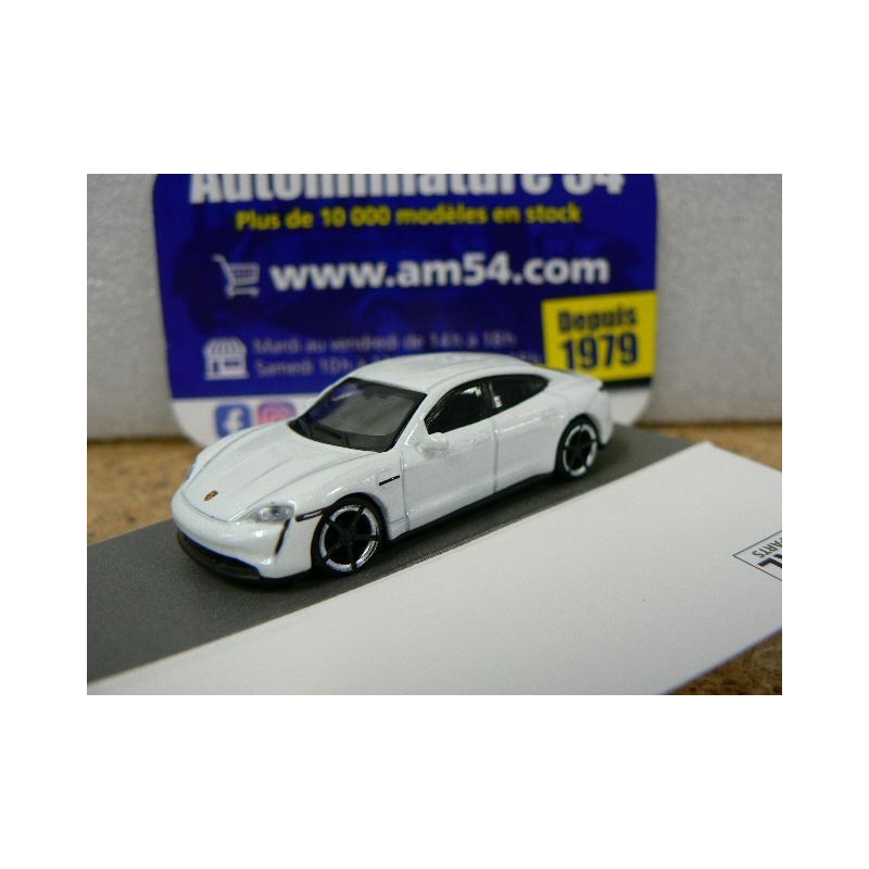 Porsche Taycan Turbo S White 452655800 Schuco 1/87