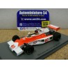 1977 McLaren M23 n°40 Gilles Villeneuve British GP S5744 Spark Model