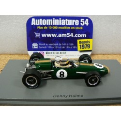 1966 Brabham BT22 n°8 Denny Hulme Monaco GP S7091 Spark Model