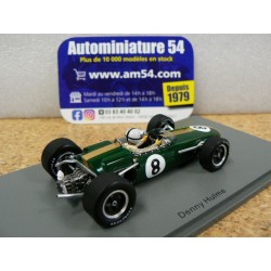 1966 Brabham BT22 n°8 Denny Hulme Monaco GP S7091 Spark Model