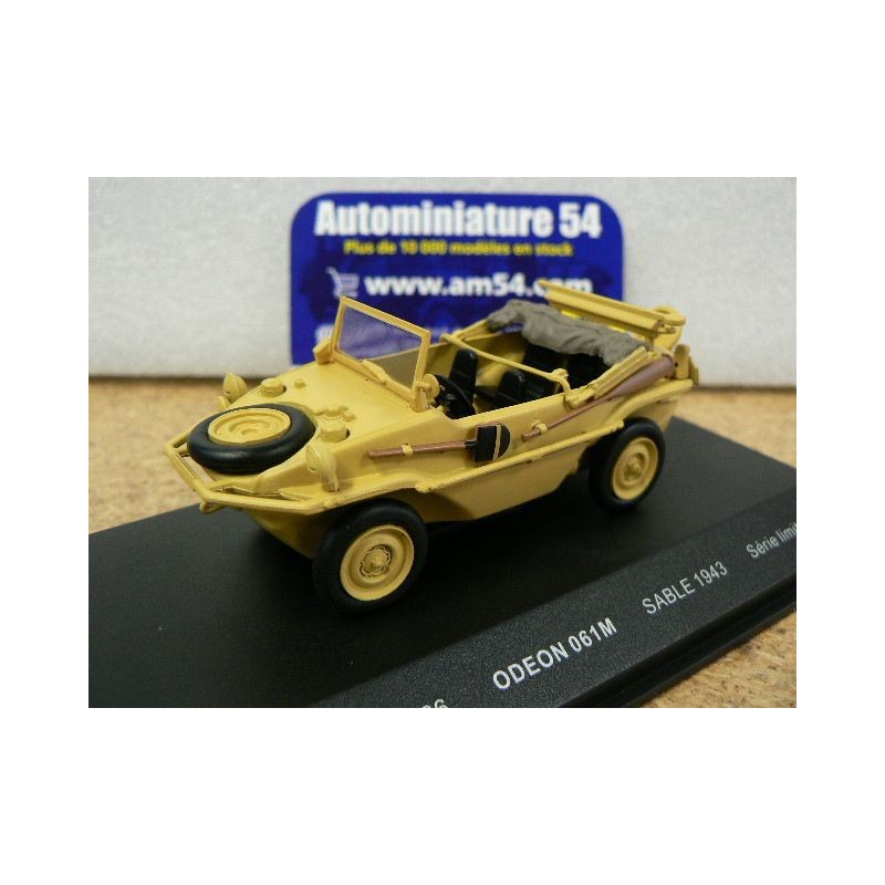 Volkswagen Schwimmwagen Militaire Sable 1943  ODEON 061M