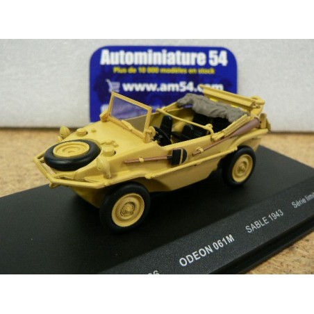 Volkswagen Schwimmwagen Militaire Sable 1943  ODEON 061M