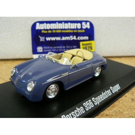 1958 Porsche 356 Speedster Super Blue green86598 Greenlight