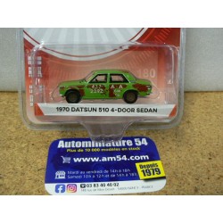 Datsun 510 4 door Sedan 1970 Tokyo Torque Series 47070-B Greenlight 1.64ième