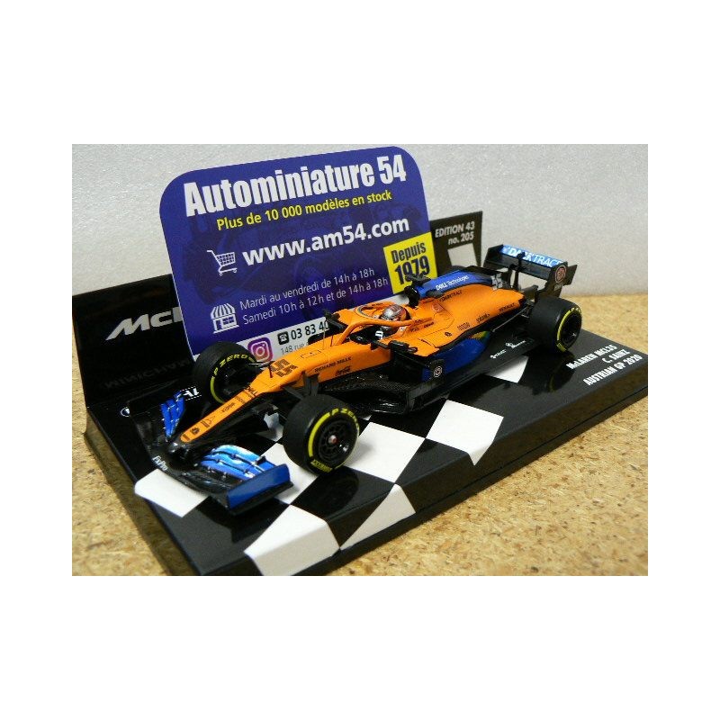 2020 McLaren Renault MCL35 Carlos Sainz n°55 Austrian GP 537204455  Minichamps