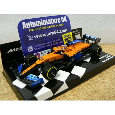 2020 McLaren Renault MCL35 Carlos Sainz n°55 Austrian GP 537204455  Minichamps