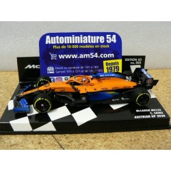 2020 McLaren Renault MCL35 Carlos Sainz n°55 Austrian GP 537204455  Minichamps