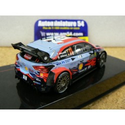 2020 Hyundai i20 Coupe WRC n°11 Neuville - Gilsoul 1st Winner Monte Carlo RAM743 Ixo Models