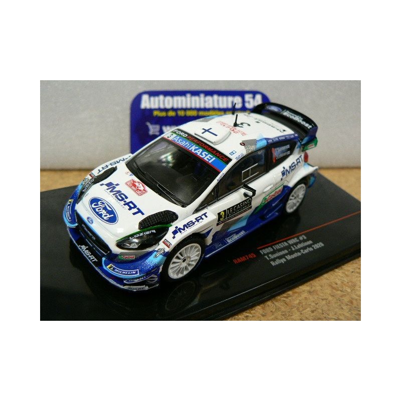 2020 Ford Fiesta WRC n°3 Suninen - Lehtinen Monte Carlo RAM745 Ixo Models