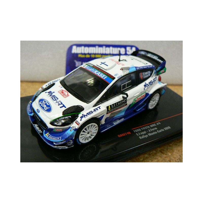 2020 Ford Fiesta WRC n°4 Lappi - fern Monte Carlo RAM746 Ixo Models