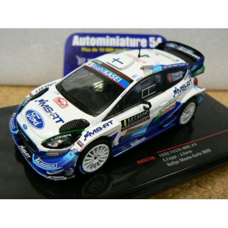 2020 Ford Fiesta WRC n°4 Lappi - fern Monte Carlo RAM746 Ixo Models