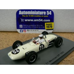 1962 Lotus 21 n°25 Jim Hall Mexican GP S7139 Spark Model