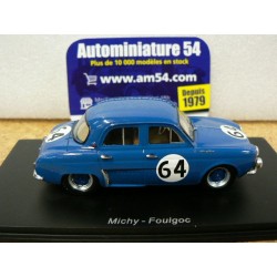 1956 Renault Dauphine n°9 Thirion - Ferrier 1st Winner Tour de Corse S5208 Spark Model