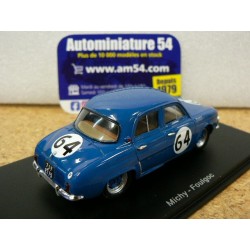 1956 Renault Dauphine n°9 Thirion - Ferrier 1st Winner Tour de Corse S5208 Spark Model