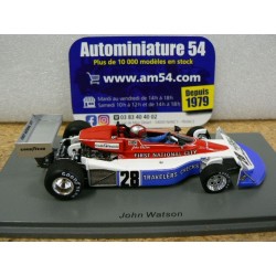 1976 Penske PC3 n°28 John Watson Belgian GP S7226 Spark Model