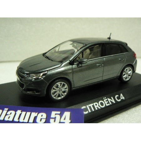 Citroen C4 2010 gris toit vitré 155441 Norev