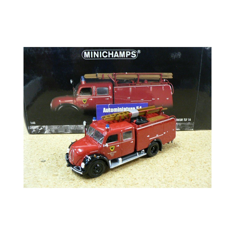 Magirus Deutz Merkur TLF16 439141071 Minichamps