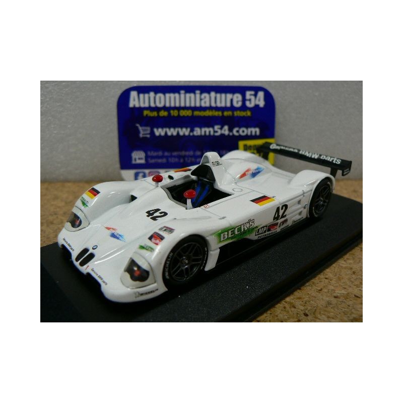 1999 BMW V12 LMR n°42 Muller - Lehto - Kristensen Sebring 430992942 Minichamps