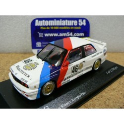 1987 BMW M3 E30 Calder WTC Ravaglia - Pirro n°46 430872046 Minichamps