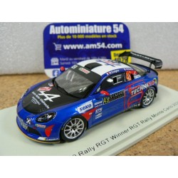 2021 Alpine A110 RGT n°43 E Guigou - A Coria 1st Winner RGT Monte Carlo S6578 Spark Model