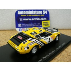 1976 Alpine A310 n°4 Nicolas - Laverne Monte Carlo S5495 Spark Model