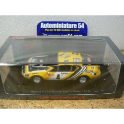 1976 Alpine A310 n°4 Nicolas - Laverne Monte Carlo S5495 Spark Model