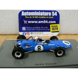 1968 Matra MS7 n°8 Jackie Stewart 1st winner Pau F2 SF184 Spark Model