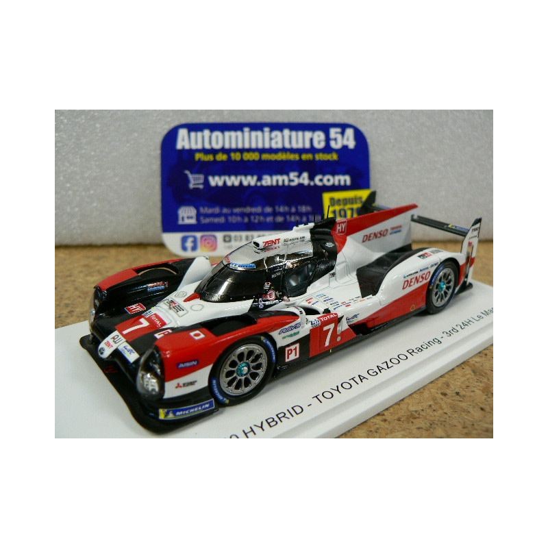 2020 Toyota TS050 Hybrid n°7 Conway - Kobayashi - Lopez 2nd Le Mans S7958 Spark Model