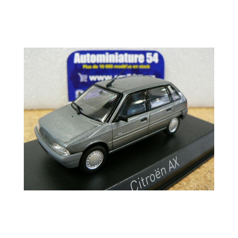 Citroen AX Ten 5 portes Dolmen Grey 1992 155161 Norev