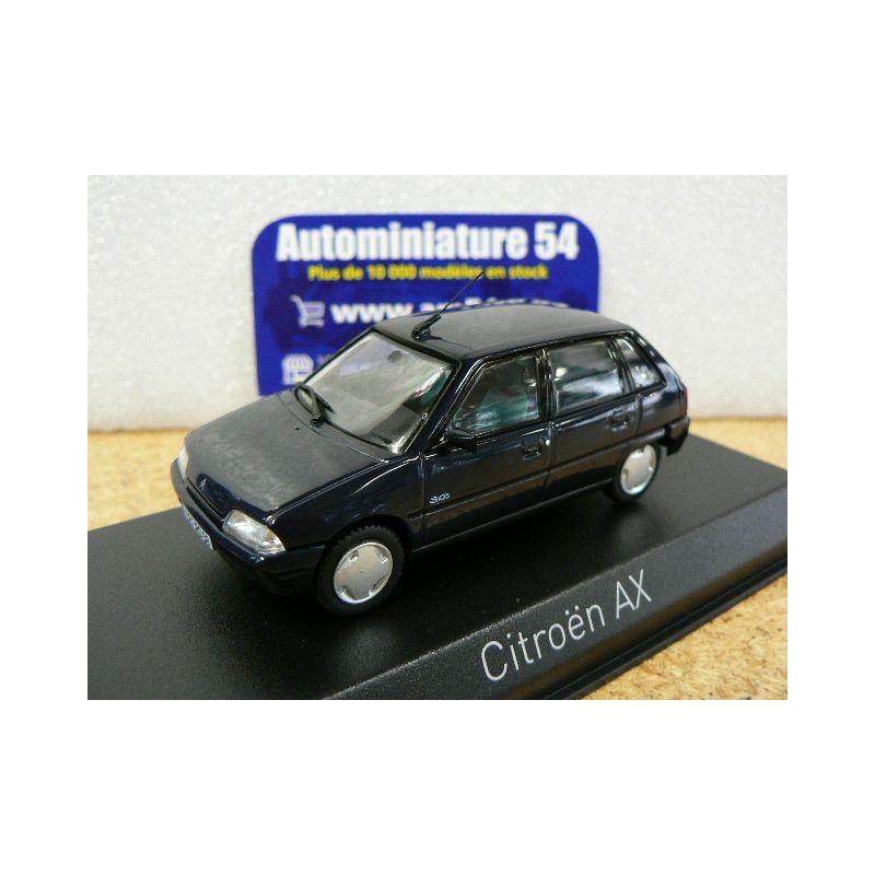 Citroen AX Spot 5 portes Amiral Blue 1995 155160 Norev