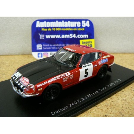 1972 Nissan 240 Z n°5 Aaltonen - Todt 3rd Monte Carlo S6280 Spark Model