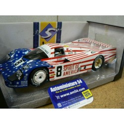1986 Porsche 956 Spirit of America n°8 Follmer-Morton-Miller Le Mans S1805503 Solido