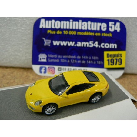 Porsche 911 - 991 Carrera S Jaune 452659900 Schuco 1/87