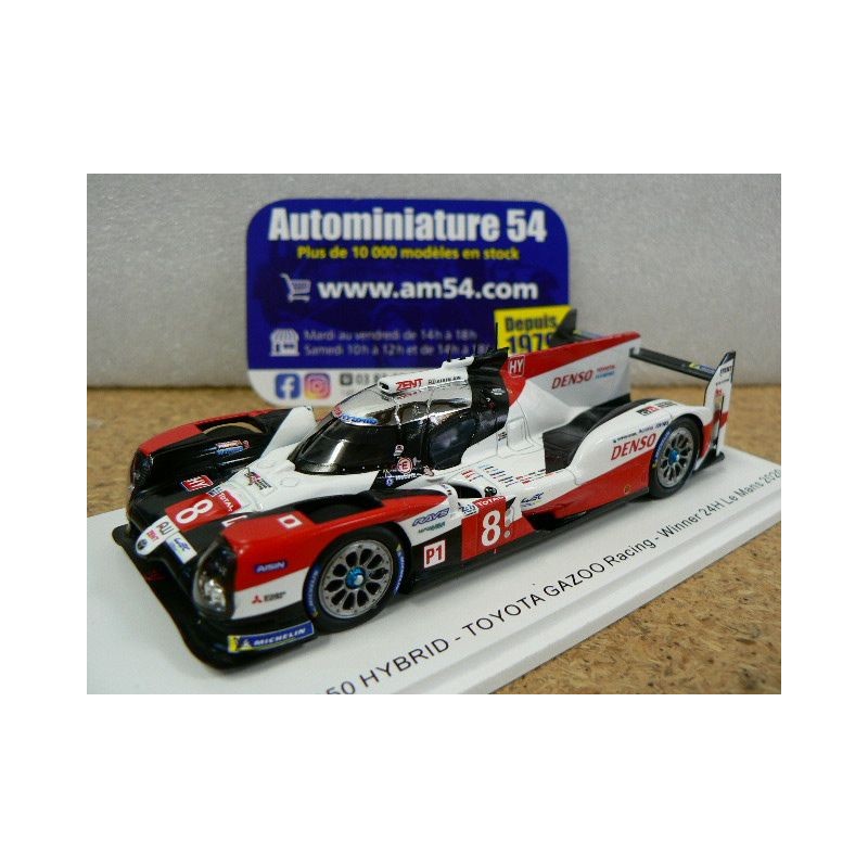 2020 Toyota TS050 Hybrid Buemi - Nakajima - Hartley n°8 Winner Le Mans 43LM20 Spark Model