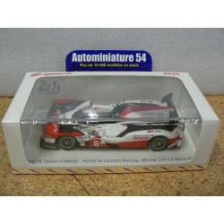 2020 Toyota TS050 Hybrid Buemi - Nakajima - Hartley n°8 Winner Le Mans 43LM20 Spark Model