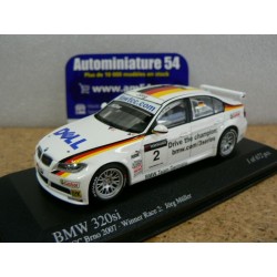 2007 BMW 350si Muller n°2 WTCC Brno 072602 Minichamps
