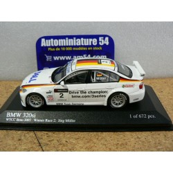 2007 BMW 350si Muller n°2 WTCC Brno 072602 Minichamps