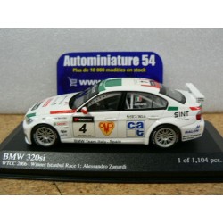 2007 BMW 350si Zanardi n°4 WTCC Brno 400072604 Minichamps