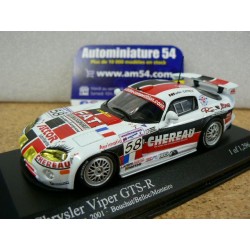 2001 Dodge Viper GTS - R n°58 Bouchut - Belloc - Monteiro Le Mans Minichamps 400011458