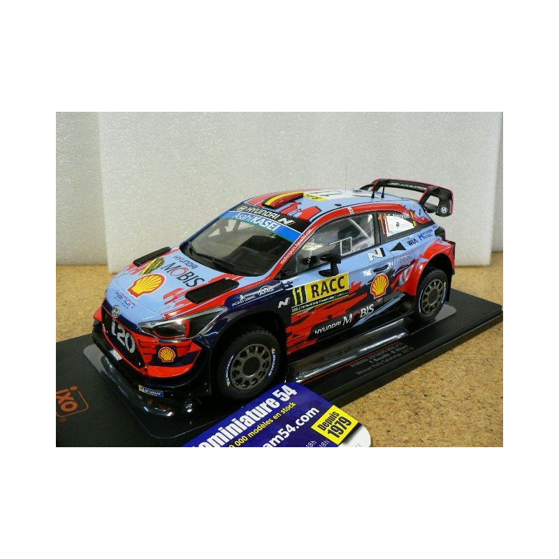 2019 Hyundai I20 WRC n°11 Neuville - Gilsoul Rallye Espagne 18RMC052A Ixo Models