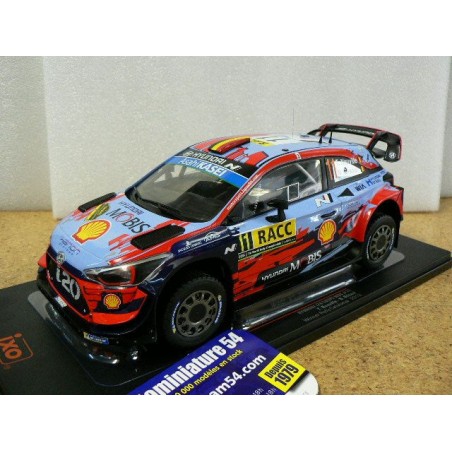 2019 Hyundai I20 WRC n°11 Neuville - Gilsoul Rallye Espagne 18RMC052A Ixo Models