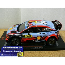 2019 Hyundai I20 WRC n°11 Neuville - Gilsoul Rallye Espagne 18RMC052A Ixo Models
