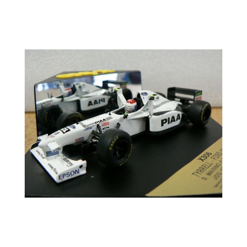 1997 Tyrrell Ford 025 Jos Verstappen S.Marino X306 ONYX